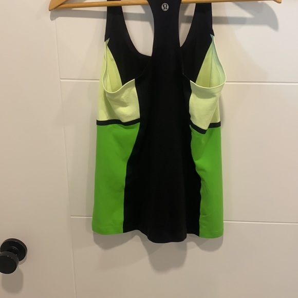 Lululemon Racer back tank top Neon - Picture 6 of 8